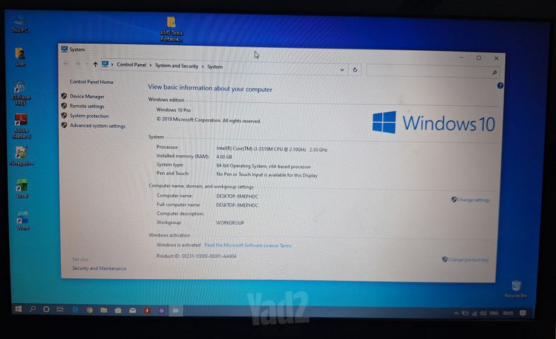 ASUS X54H מעבד i3