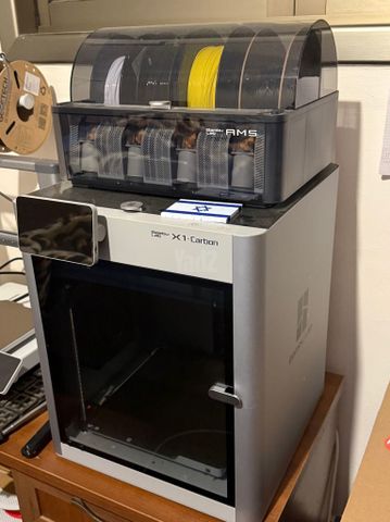 Bambu lab x1 carbon מדפסת