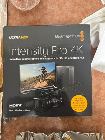 black magic intensity pro 4k