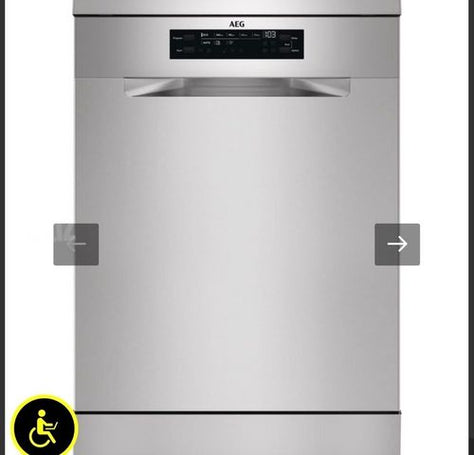 מדיח כלים AEG רחב FFB53607ZM