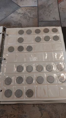 vintage UK coin collection
