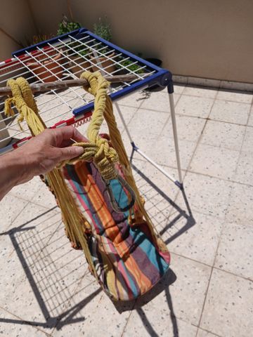ערסל מבד מרופד