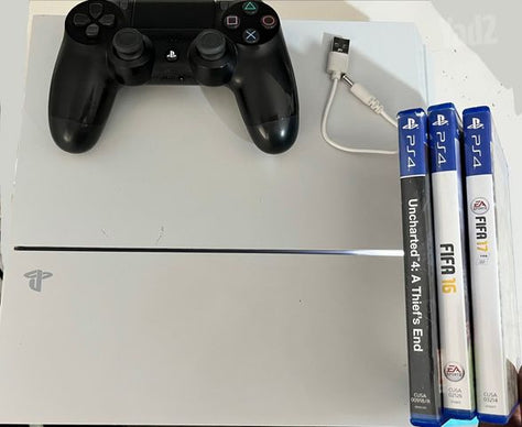 PlayStation 4 לבן 500 GB