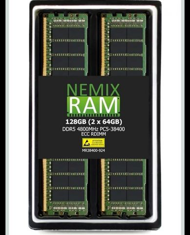 128GB RAM זיכרון שרת