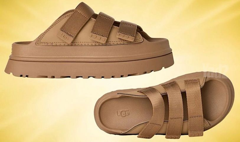 UGG GoldenGlow Slide Sandals