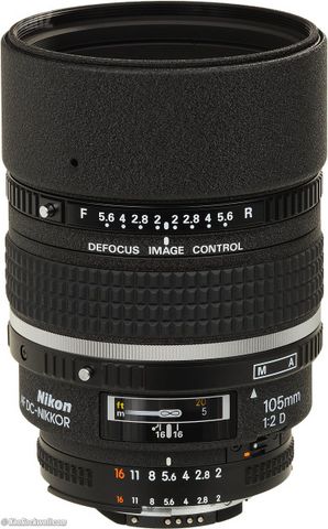 עדשה ניקון 105 F2 DC