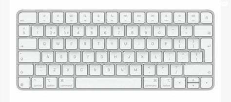 עכבר ומקלדת apple