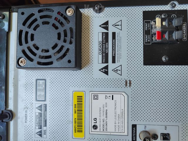 מערכת micro HI-FI FA-63 LG
