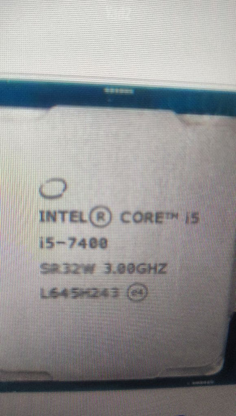 מעבד i5 7400 +לוח אם