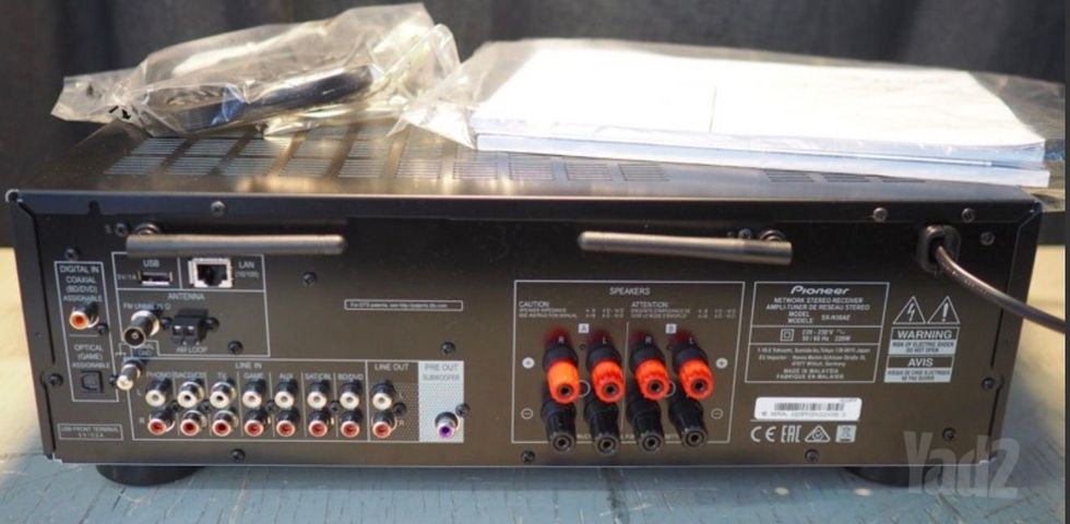 Pioneer sx-n30ae stereo