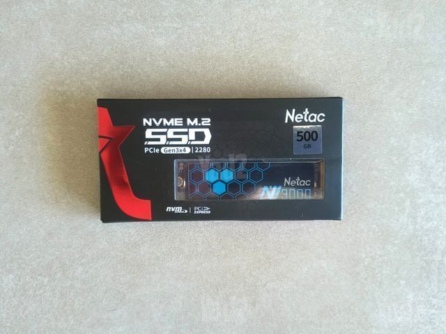 חדש! SSD NVMe Netac 500GB