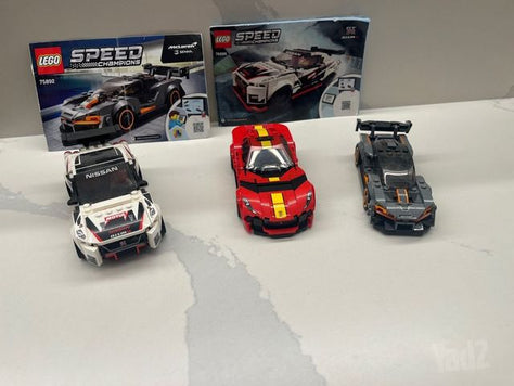 3 לגו Speed Champions