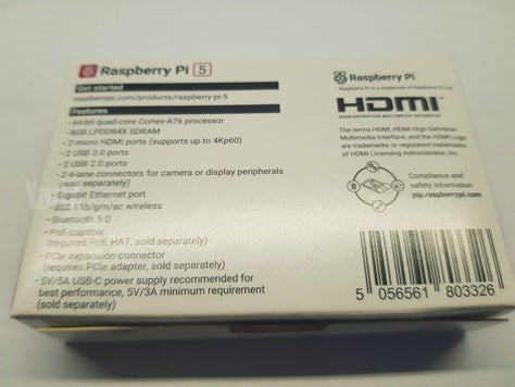Raspberry Pi 5 8GB RAM