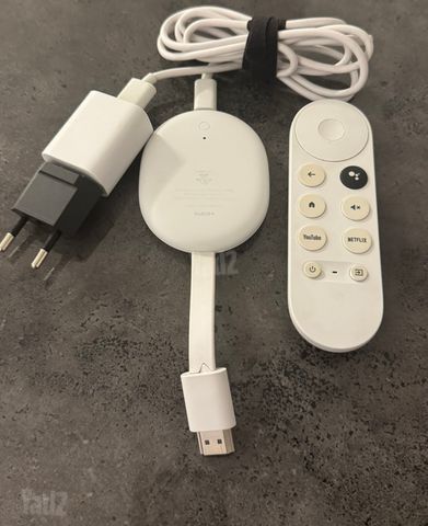 Chromecast Google TV 4K + שלט