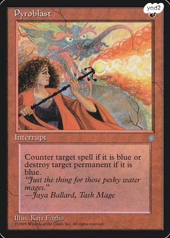 3xPyroblast MTG