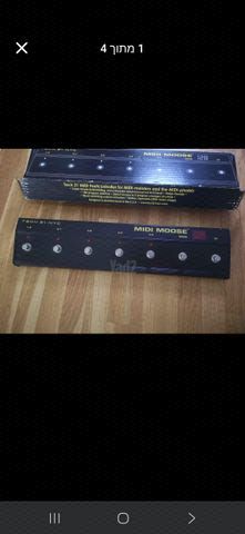 קונטרולר. Tech 21 midi moose