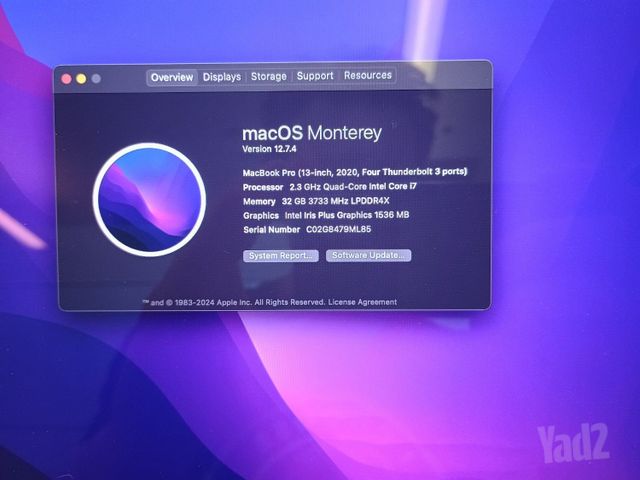 MacBook pro 2020