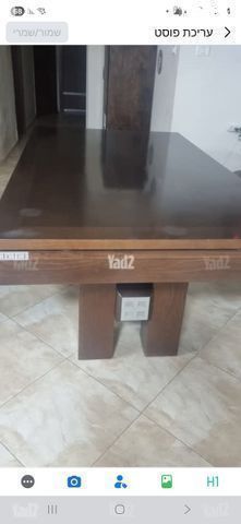 שולחן פינת אוכל ל 18 איש