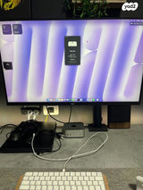מאק מיני M4+מקלדת אפל+מסךLG 4K