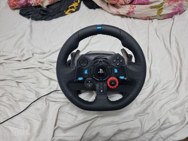 הגה מרוצים+דוושות Logitech G29