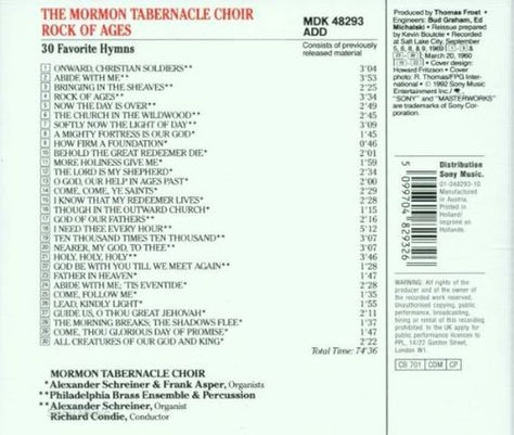 Mormon Tabernacle Choir Rock