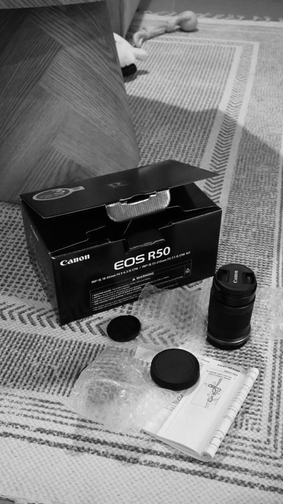 מצלמת Canon EOS R50 Double Kit
