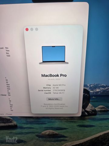 MacBook Pro M2 Pro 32GB 512GB