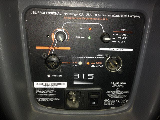 רמקול JBL EON 315