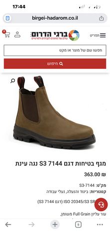 נעלי עבודה