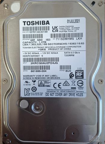 דיסק קשיח 1TB
