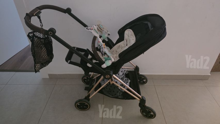 עגלת cybax ואמבטיה