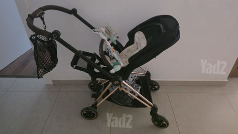 עגלת cybax ואמבטיה