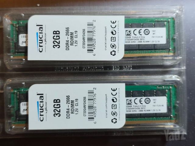 CRUCIAL (2*32) RDIMM ECC