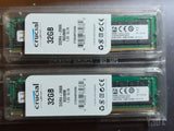 CRUCIAL (2*32) RDIMM ECC