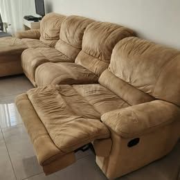 ספה בד 4 מושבים