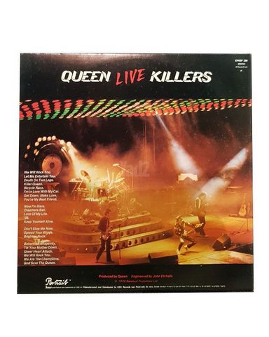 תקליט כפול QUEEN LIVE KILLERS