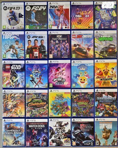 Ps5 games משחקים