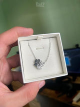 שרשרת כסף Swarovski