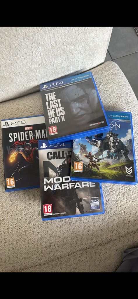 משחקים  לסוני ps4 ps5