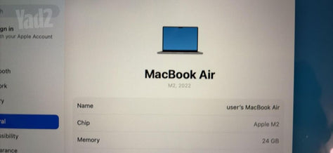 Apple MacBook Air M2 13” 24GB