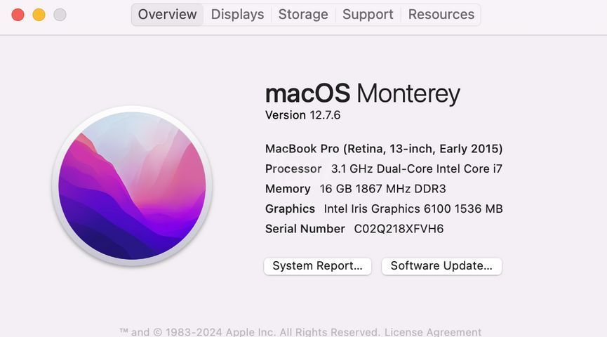 MacBook Pro 13 2015