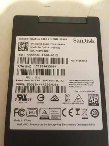 דיסק קשיח SSD 256GB