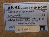 רמקולים AKAI SW MX 3900 W