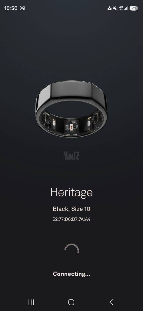 Oura טבעת 4 heritage 10