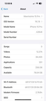 iPhone 15 Pro 256GB אייפון 15