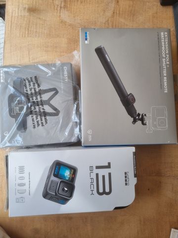 Go pro hero 13 ואביזרים