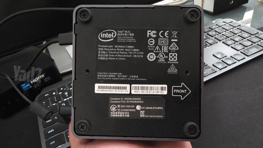 Intel Nuc i3 7th gen