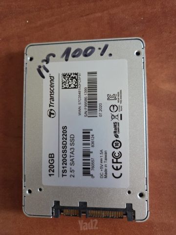 דיסק SSD נפח 120 גי'גה