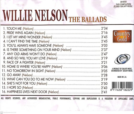 Willie Nelson The Ballads