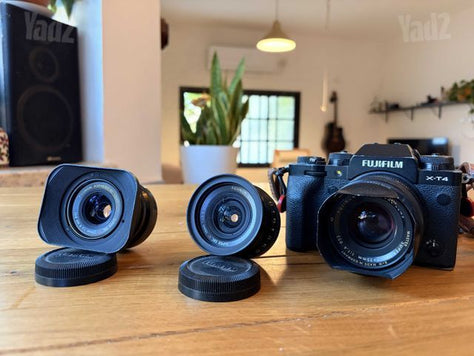 FUJI XT4 +עדשות